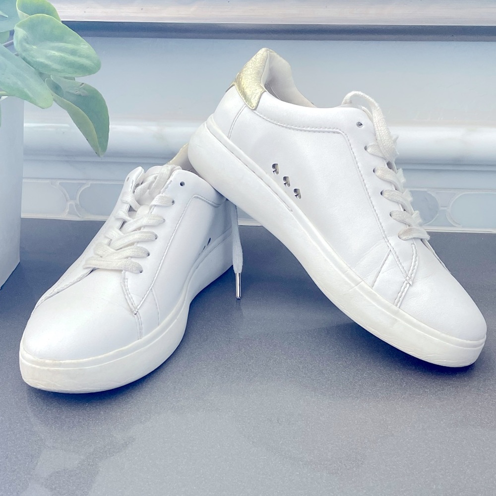 Kate Spade sneaker in white leather size 8.5